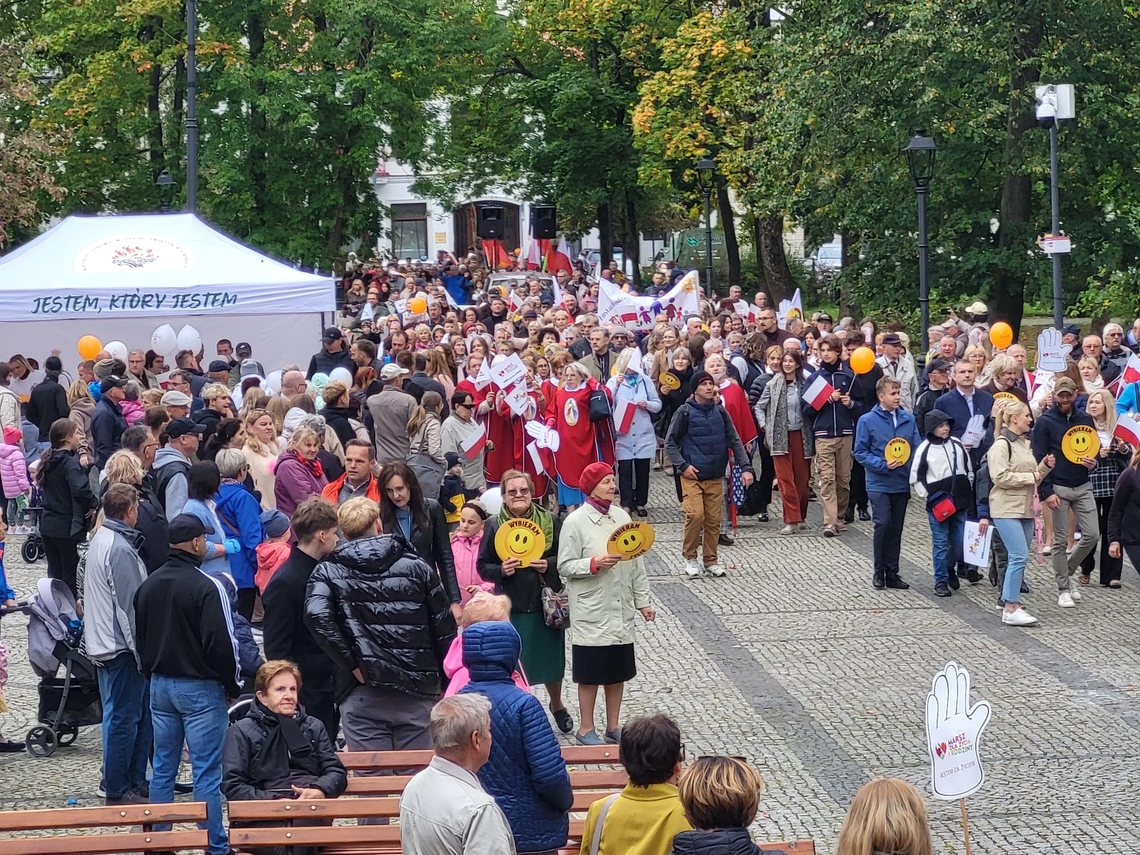 Marsz dla Życia i Rodziny w Suwałkach. Prezydent RP dziękuje organizatorom i uczestnikom wydarzenia.
