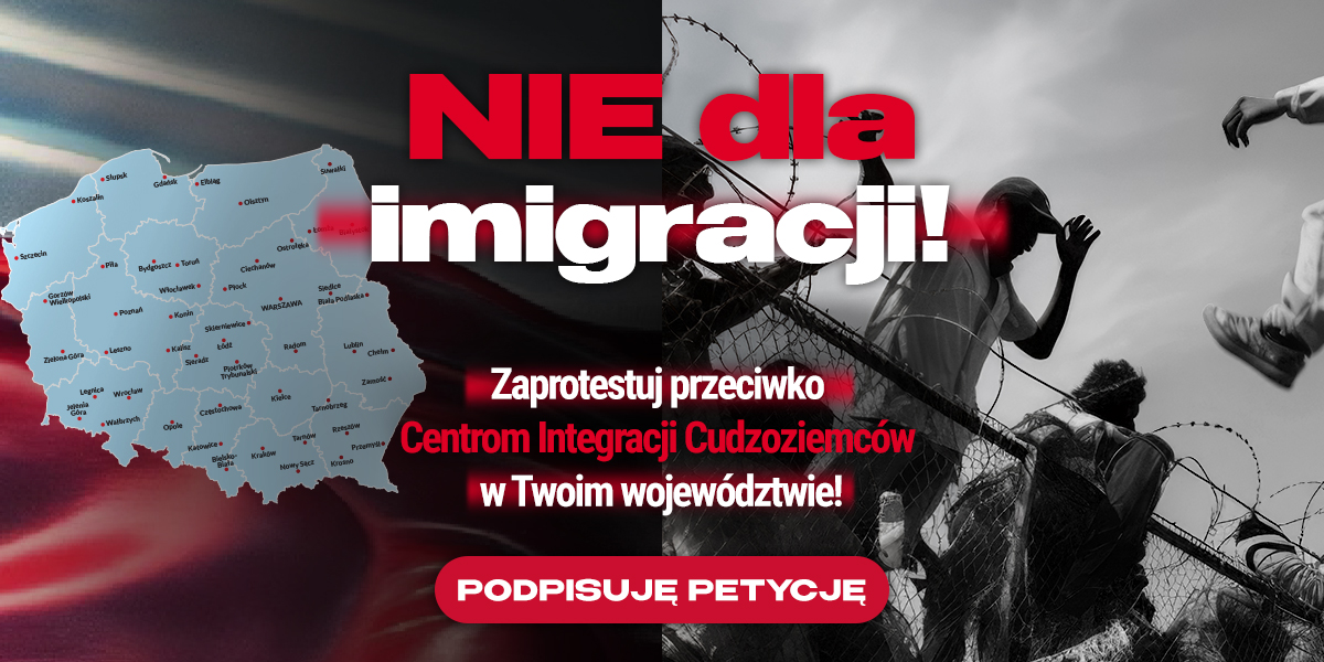 <h1 class='page-title'>Nie dla imigracji! Zaprotestuj przeciwko budowie Centrów Integracji Cudzoziemców w Polsce!</h1>