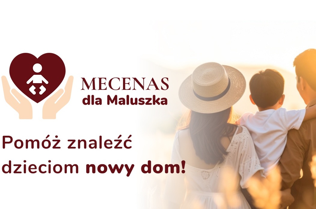 Każde dziecko zasługuje na bezpieczny dom. Zostań Mecenasem dla maluszka!