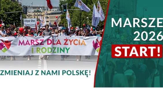 Jesteśmy głosem niemających głosu! Wesprzyj organizację Marszów dla Życia i Rodziny!
