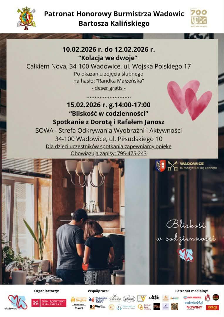 Randka małżeńska w Wadowicach