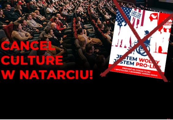 Zablokowali nasz film pro-life!